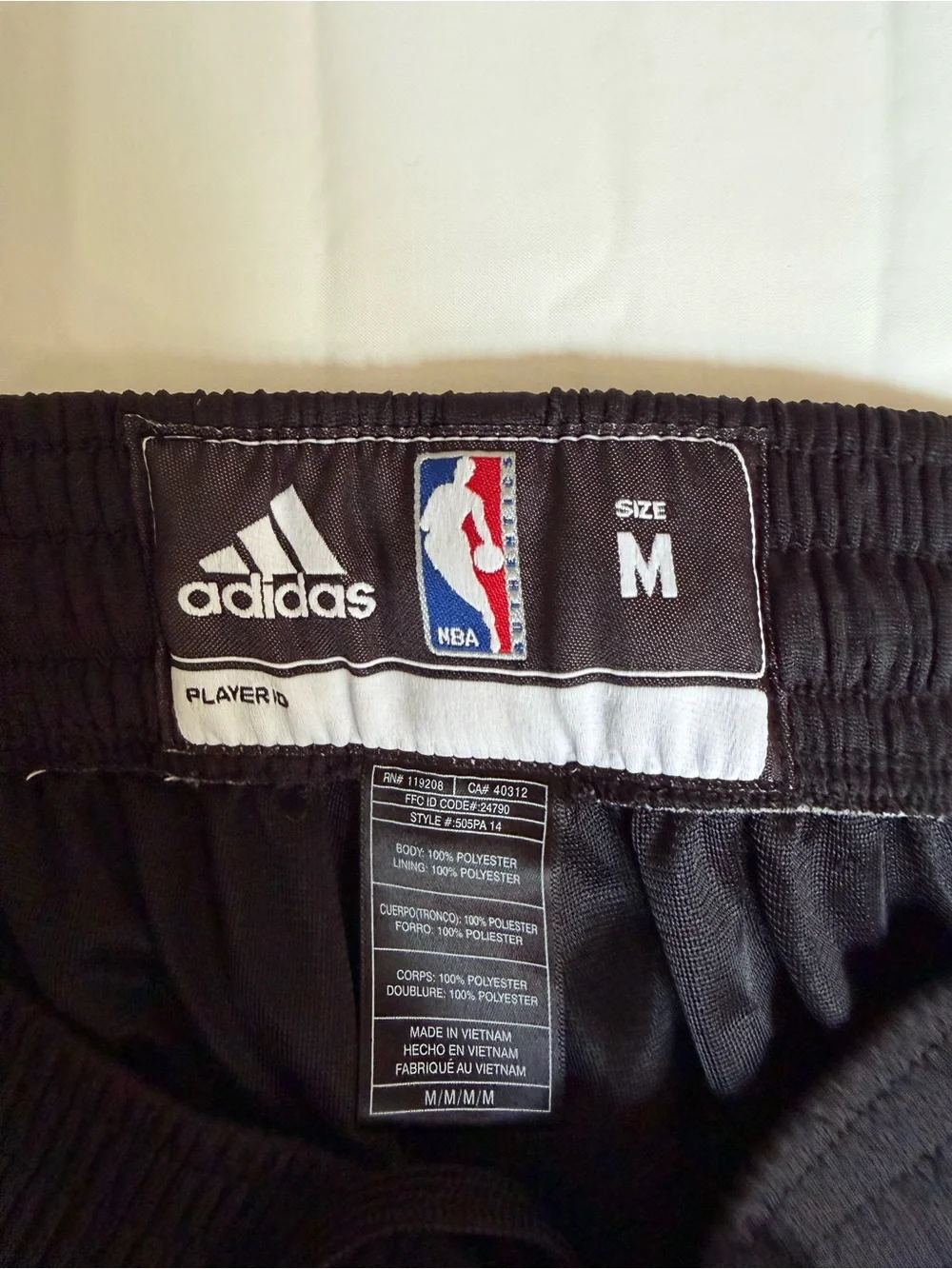 adidas Black, Yellow & Purple Kids Basketball Shorts